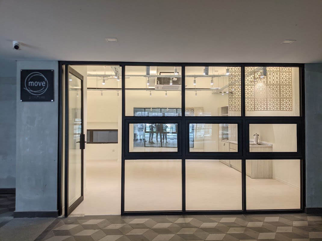 Commercial studio interior